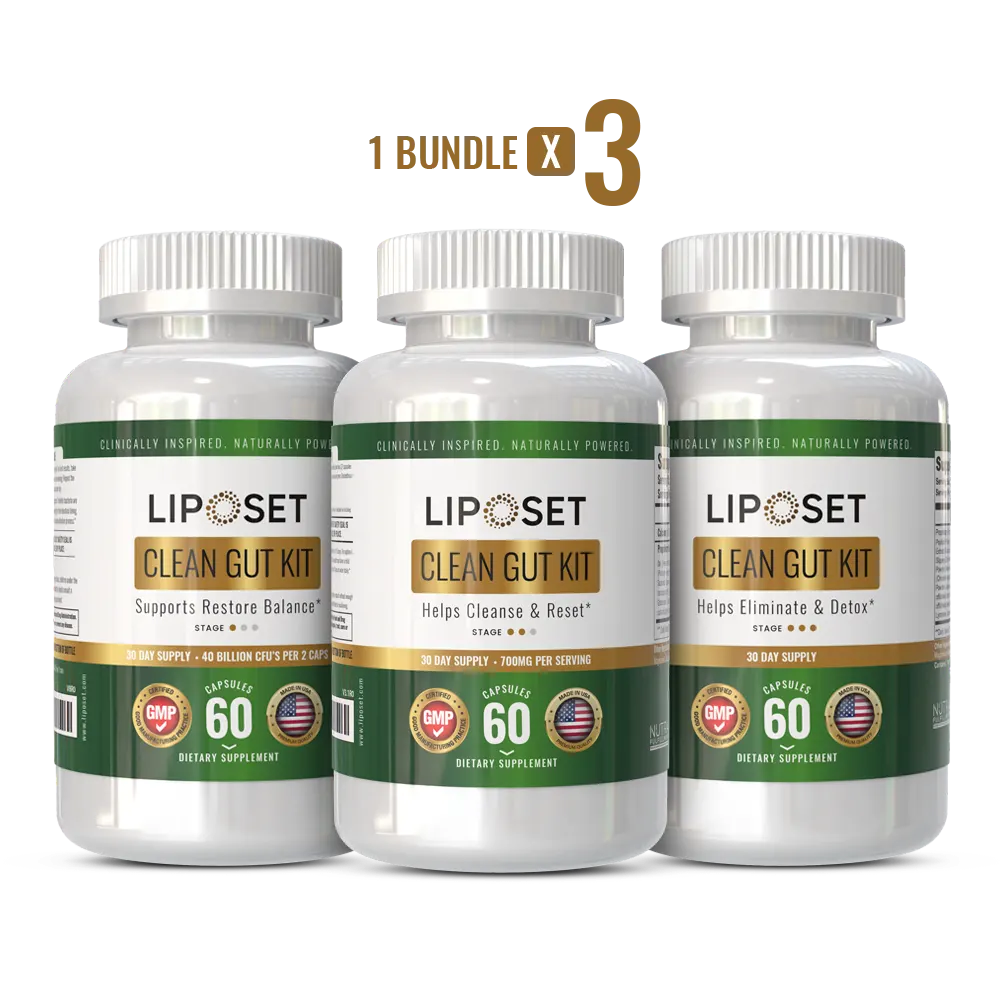 Clean Gut Kit: Your Ultimate 3-Phase Gut Health Solution